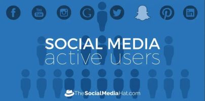 Nombre d'utilisateurs actifs par réseau social